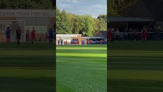 Ryan King ⚽️ Boston Town 5 Winterton Rangers 1 Lincs FA County Senior Trophy 1st Round 121024 [upl. by Yanaj]