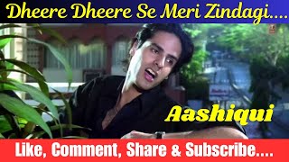 Dheere Dheere Se Meri Zindagi Mein Cover Song  Aashiqui  Kumar Sanu Anuradha Padowal  RK Rising [upl. by Annahsat]