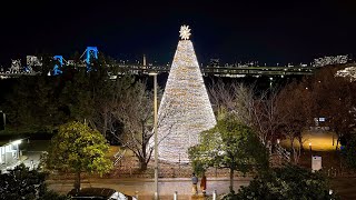 【4K】東京散歩 お台場 夜景 20201220 Tokyo Walk Odaiba Night View [upl. by Necyla367]