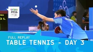 Table Tennis  MenWomen Semi amp Classifications  Full Replay  Nanjing 2014 Youth Olympic Games [upl. by Sitto]