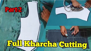 waistcoat cutting and stitching  Waistcoat full material cutting  waistcoat Kharcha cutting [upl. by Abehsat34]