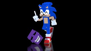 Majin Sonic has a mask But its Minecraft Animation [upl. by Silvers]