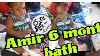 GRWM BABY AMIR 6🎉 MONTHS VLOG🥰 baby [upl. by Eemia461]