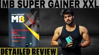 muscleblaze super gainer xxl review  mb super gainer xxl review [upl. by Ilana]