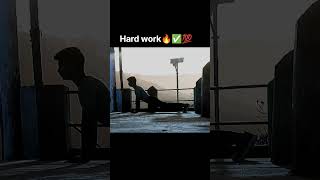 Hard work 🔥✅💯 shorts workout hardwork [upl. by Naneek]