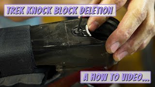 Trek Knock Block Removal A How To Video [upl. by Melessa]