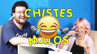 RIÉNDOSE  Chistes Malos  IsraelAdrian vs fridaaraujof  Episodio 28 [upl. by Ylil]