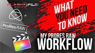 Apple ProRes Raw Workflow  using Final Cut Pro X [upl. by Roslyn]