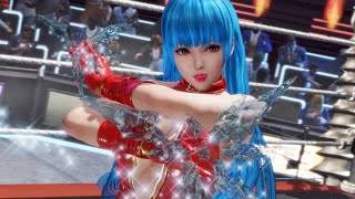 Dead or Alive 6  DOA6  Kula vs Tina  No HUD  No Music [upl. by Judye649]