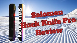 The 2024 Salomon Huck Knife Pro Snowboard Review [upl. by Regor477]