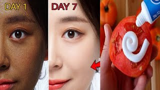 Skin Whitening Bleach  How To Get Clear Fair Skin At Home  💯 Effective Skin Whitening Home Remedy [upl. by Sarnoff]