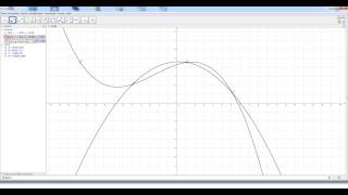 GeoGebraEinführung  Erstellen von Funktionen durch gegebene Punkte quotpolynomquot und quottrendpolyquot [upl. by Wylde905]