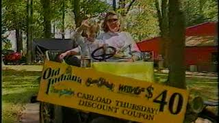 1996  Carload Savings at Old Indiana Fun Park [upl. by Airalednac783]