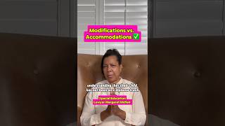 Modifications vs Accommodations ￼Do you know the difference ￼Special Education Lawyer ￼ [upl. by Ennayhc]