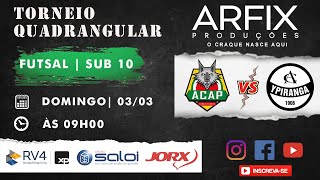 ACAP x YPIRANGA  FUTSAL  SUB 10 [upl. by Yelkreb835]