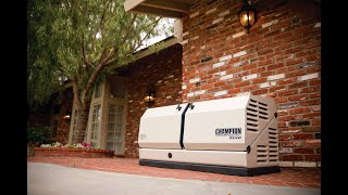 Champion 22 kW Home Standby Generator with aXis Technology Mod 100304 [upl. by Dorn]