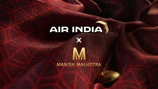 Air Indias New Pilot amp Cabin Crew Uniforms – by Manish Malhotra [upl. by Anitnauq]