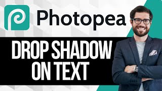 How To Add Drop Shadow On Text In Photopea [upl. by Cynthea]