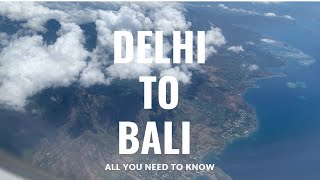 Delhi to Bali Solo Trip All You Need To Know [upl. by Arim752]