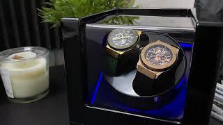 Watch winder box with Tomaz Mens Watch [upl. by Anisirhc693]