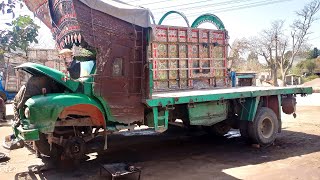 PK TRUCK VLOGS Bedford truck Wheel Greasing Truck Production In Pakistan [upl. by Lean]