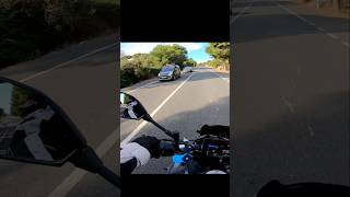 This Is So Dangerous 🚙 🚗 🤷🏼‍♂️ motorbike biker baddriving [upl. by Wachter95]