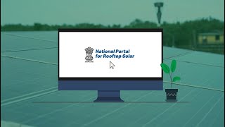 National Solar Rooftop Portal  Enabling online tracking amp installation of rooftop solar plants [upl. by Erminia]