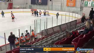 U16A Orangeville Flyers vs Orillia Terriers [upl. by Lilian]