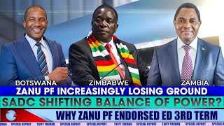 Mnangagwas regional desperation ZANU slowly losing ground in SADC [upl. by Laemaj675]