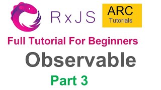 RxJS Tutorial For Beginners 3  Observable [upl. by Atinuaj]