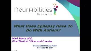 Hope Talks  What Does Epilepsy Have To Do With Autism [upl. by Zerdna]