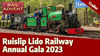 Ruislip Lido Railway  Annual Gala 2023  Trailer 4K [upl. by Yusuk]