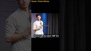 Billie Eilish Ke Naam Par Rakha Tha 🤣  Pranav Sharma  standupcomedy comedy [upl. by Annim]