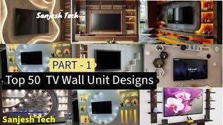 TV WALL UNIT DESIGN  TV cabinet design SanjeshTech [upl. by Demakis]