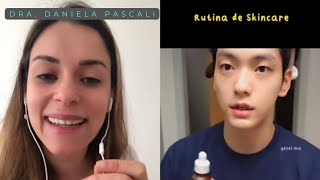 Dermatóloga reaccion a rutinas de skincare [upl. by Sandi]