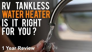 RV Tankless Water Heater Should I Get One Pros vs Cons [upl. by Aihsoek]