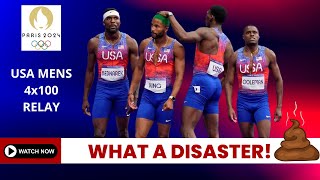 USA MENS 4x100 RELAY DISASTER [upl. by Danelle609]