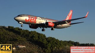 Skiathos Landings  30th September 2020 [upl. by Husain]