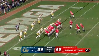 ALABAMA FAN REACTION to the Georgia vs G tech CRAZY [upl. by Treve]