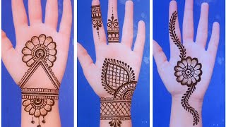 New stylish beautiful front hand mehndi EasyampStylish Arabic mehndi designMehndi ka designMehandi [upl. by Cindi]