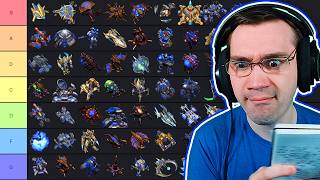 I ranked EVERY SINGLE UNIT in StarCraft 2 2024 Tier List [upl. by Ilat]