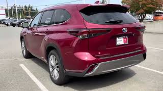 2024 Toyota Highlander Hybrid Platinum Review [upl. by Gusty]