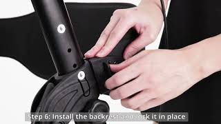 Strollaid Heavy Duty Forearm Rollator Assembly Video [upl. by Danie]