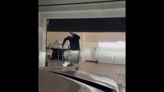 Man Hits Head on Garage Door [upl. by Litman]