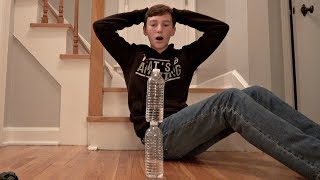 Water Bottle Flip Trick Shots 4  Thats Amazing [upl. by Ellives]