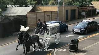 Horse Drawn Hearse July 2022 [upl. by Sherar]