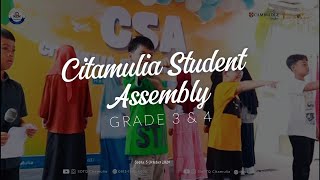 After Movie Citamulia Student Assembly  Grade 3 amp 4  Sabtu 5 Oktober 2024 [upl. by Auhso]