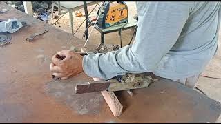 swing arm extension welding works diy diyprojects [upl. by Anyale]