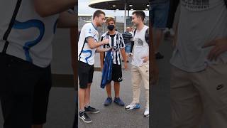 INTERISTA ESULTA CON LA MAGLIA DELLA JUVE 😨 [upl. by Faso888]