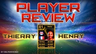 FUT13  Player Review  Thierry Henry SIF BU  81  FR [upl. by Hahcim]